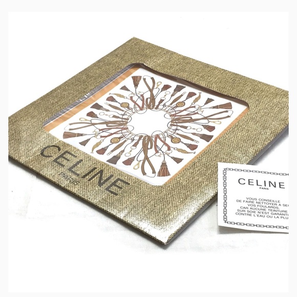 Authentic Vintage Celine Silk Scarf - Picture 8 of 8